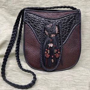 Leather Artist Made Crossbody Purse